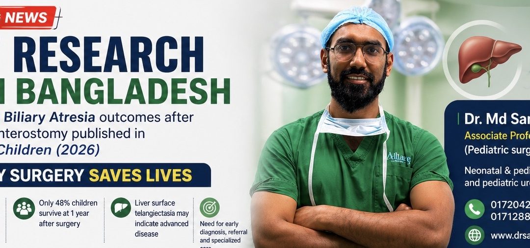 Landmark Study on Biliary Atresia Outcomes Published from Bangladesh